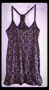 Guess graphics logo tank top